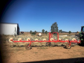 Enorossi RT9 Wheel Hay Rake