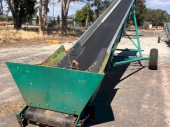 (A136) - Fire Wood Elevating Conveyor