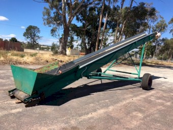 (A136) - Fire Wood Elevating Conveyor