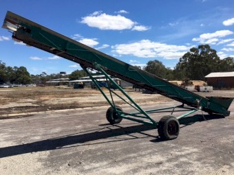 (A136) - Fire Wood Elevating Conveyor