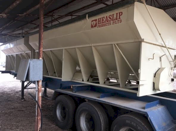2 Heaslip Groupers on Tri Axle Skel