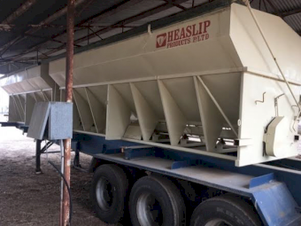 2 Heaslip Groupers on Tri Axle Skel