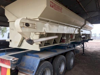 2 Heaslip Groupers on Tri Axle Skel