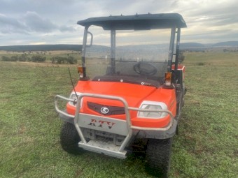 2009 Kubota RTV900 Diesel 4x4 Side by Side Hydraulic Tipper