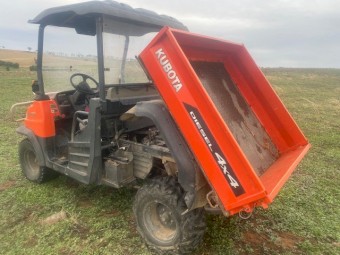 2009 Kubota RTV900 Diesel 4x4 Side by Side Hydraulic Tipper