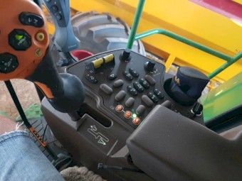 John Deere 9660 STS Header with 30ft Draper Front & Trailer