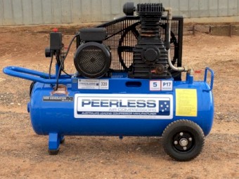 Peerless 17cfm 15amp Compressor 3yrs old.