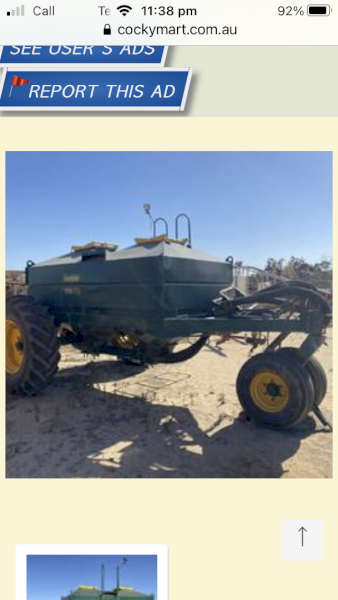 Simplicity airseeder bin