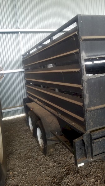10 x 6 Chequerplate Stock Trailer