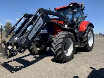 Case IH Puma 155 Tractor with Quicke Q6M Loader
