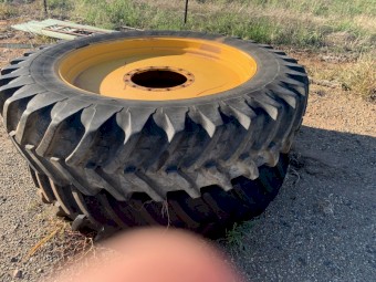 Tractor tyres and rims