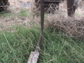 Grizzly 5 Tyne rippers with crumble roller 