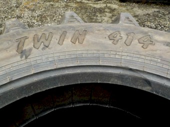 2x Brand New Trelleborg Twin 414 Heavy Lug Industrial/Tractor/Tyres/600/55 R30.5