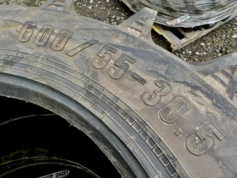 2x Brand New Trelleborg Twin 414 Heavy Lug Industrial/Tractor/Tyres/600/55 R30.5