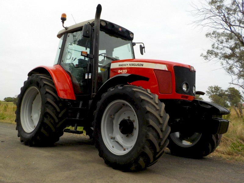 Late Model Massey Ferguson 5470 Dyna 4 125hp Agricultural Farm Tractor
