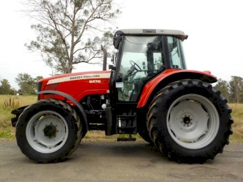 Late Model Massey Ferguson 5470 Dyna 4 125hp Agricultural Farm Tractor