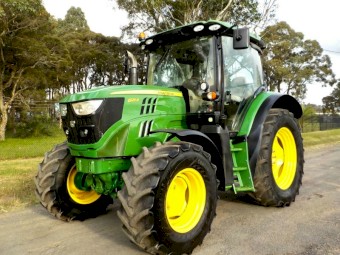Late model 2015 John Deere 6125R 4x4 125hp Agricultural Farm Tractor