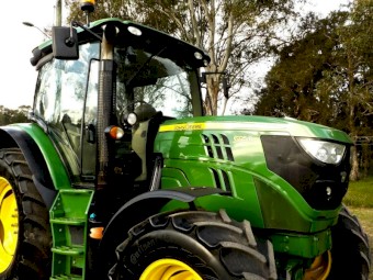 Late model 2015 John Deere 6125R 4x4 125hp Agricultural Farm Tractor