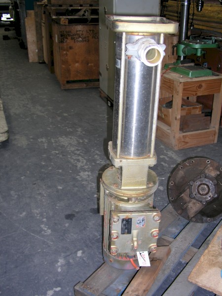 GRUNDFOS VERTICAL MULTISTAGE SS PUMP & ELECTRICAL MOTOR ASSEMBLY – QTY 1 (MSL 133)