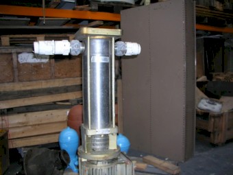 GRUNDFOS VERTICAL MULTISTAGE SS PUMP & ELECTRICAL MOTOR ASSEMBLY – QTY 1 (MSL 133)