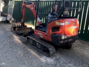 Kubota  KX018-4 ,1.8 ton Excavator on Rollmax Trailer