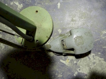 MSL 886 - PEDESTAL HORIZONTAL DRILL FITTED ON A METAL STAND