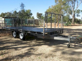 Flat Top Trailer 2.44 metres wide x 5.40 metres long 
