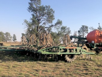 2009 12m Ausplow DBS Bar with 9000L Air Cart