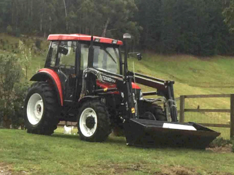 2015 YTO X704 Tractor with FEL - Low Hours