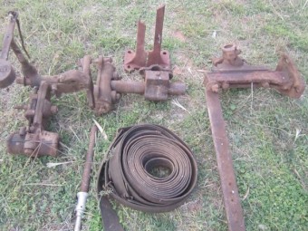 Three Stand Overhead Shearing Shaft with Stands
