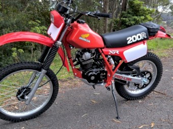 WANTED Honda XR 200R , XL75, CR250, 1982 Year