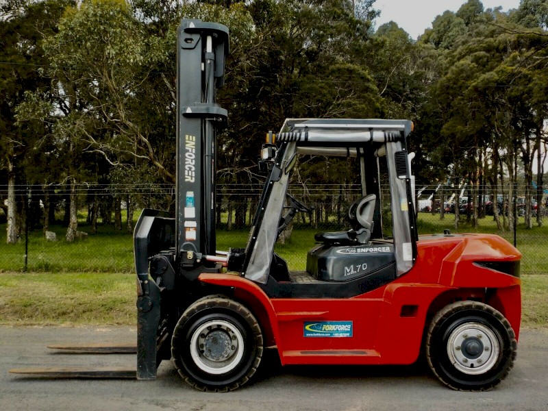 2016 Manitou Enforcer M70 All Terrain Rough Terrain Diesel 7 Tonne Forklift
