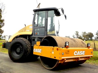 Brand New 12/2020 CASE 1110-EX-D Articulated Single Drum Smooth Drum Roller