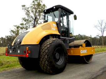 Brand New 12/2020 CASE 1110-EX-D Articulated Single Drum Smooth Drum Roller