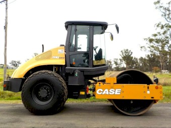 Brand New 12/2020 CASE 1110-EX-D Articulated Single Drum Smooth Drum Roller