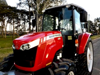 Late Model 2015 Massey Ferguson 4609 4x4 Agricultural Farm Tractor 90hp