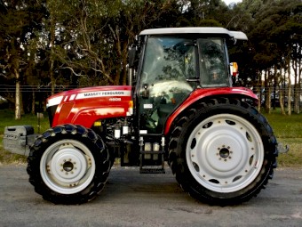 Late Model 2015 Massey Ferguson 4609 4x4 Agricultural Farm Tractor 90hp