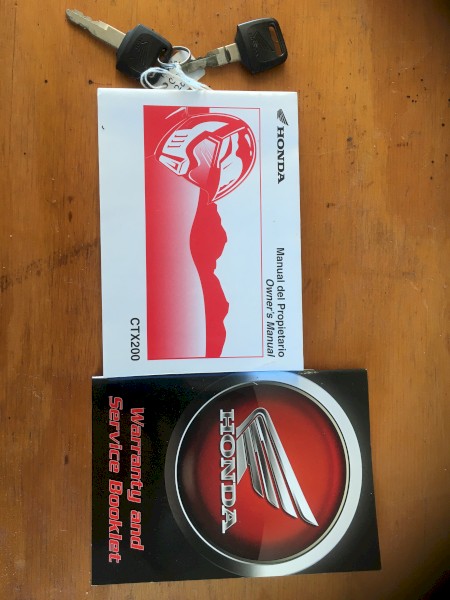 2015 CTX Honda Motorbike