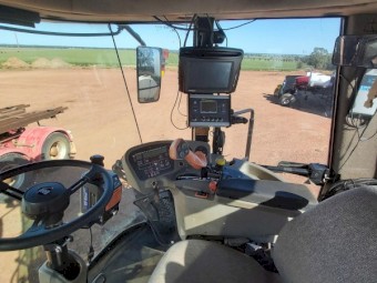 2010 MacDon M150 Windrower