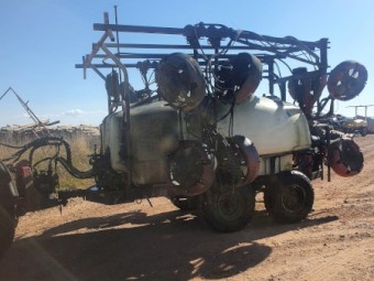 3 row Croplands Sprayer