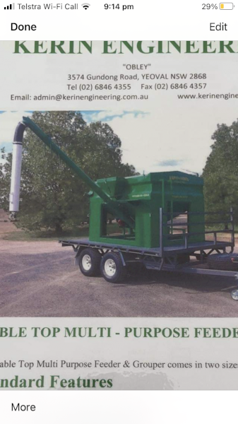 WANTED Small Grouper or Feed Trailer