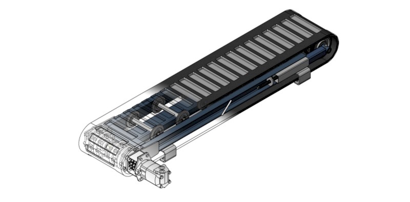 Mensch M1250-1 Side Shooter Sand Bucket 7'