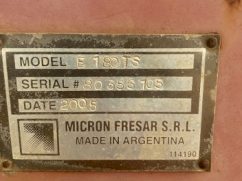 Akron E180T Grain Bag Unloader