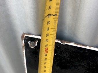 CASE Dealership baked enamel Sign