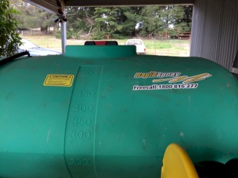 500L RapidSpray Spray Unit with 6 metre booms / 30m Hose & Gun + Foam Marker