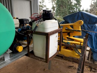 500L RapidSpray Spray Unit with 6 metre booms / 30m Hose & Gun + Foam Marker