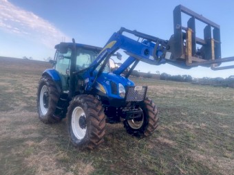 2010 New Holland T6050 Tractor Frontend Loader 125Hp