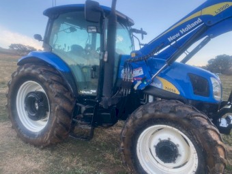 2010 New Holland T6050 Tractor Frontend Loader 125Hp