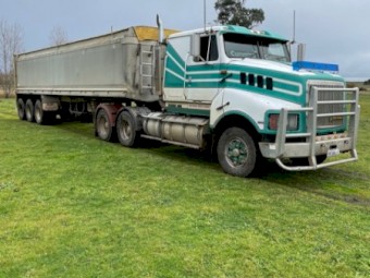 1997 Hamelex Aluminium Semi Tri-Axle Tipper.    