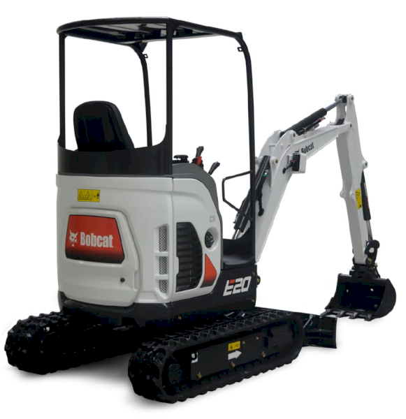 Bobcat E20 Mini Excavator for Hire or Sale